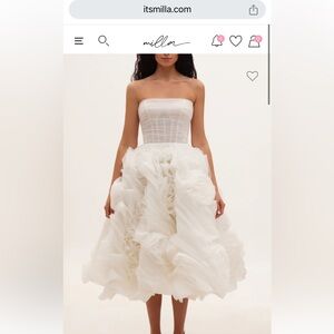 Milla xxs white dress